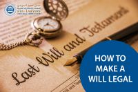 how to make a will legal