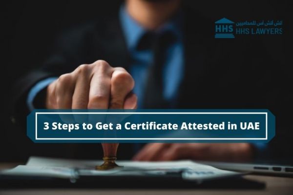 Certificate attestation in Dubai