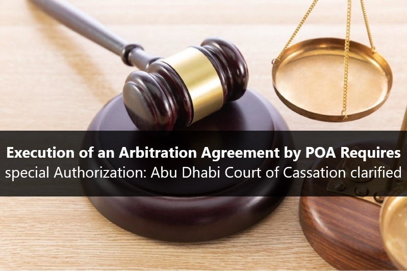 Execution of an Arbitration Agreement by Power of Attorney