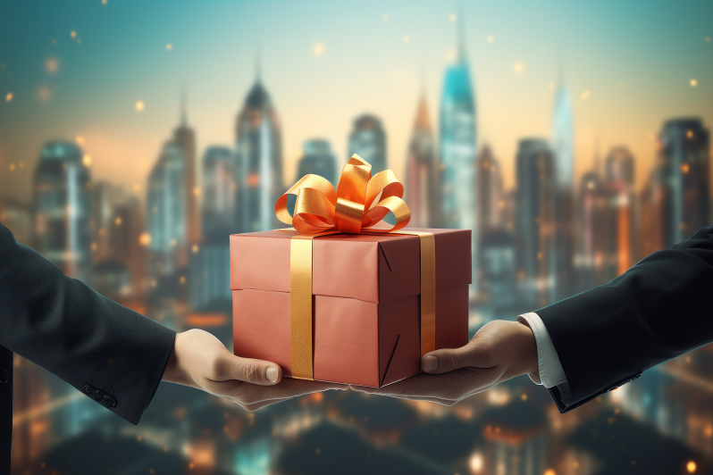 Property gifting to a company in Dubai