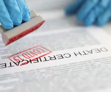 Documents that are required for attestation of a death certificate