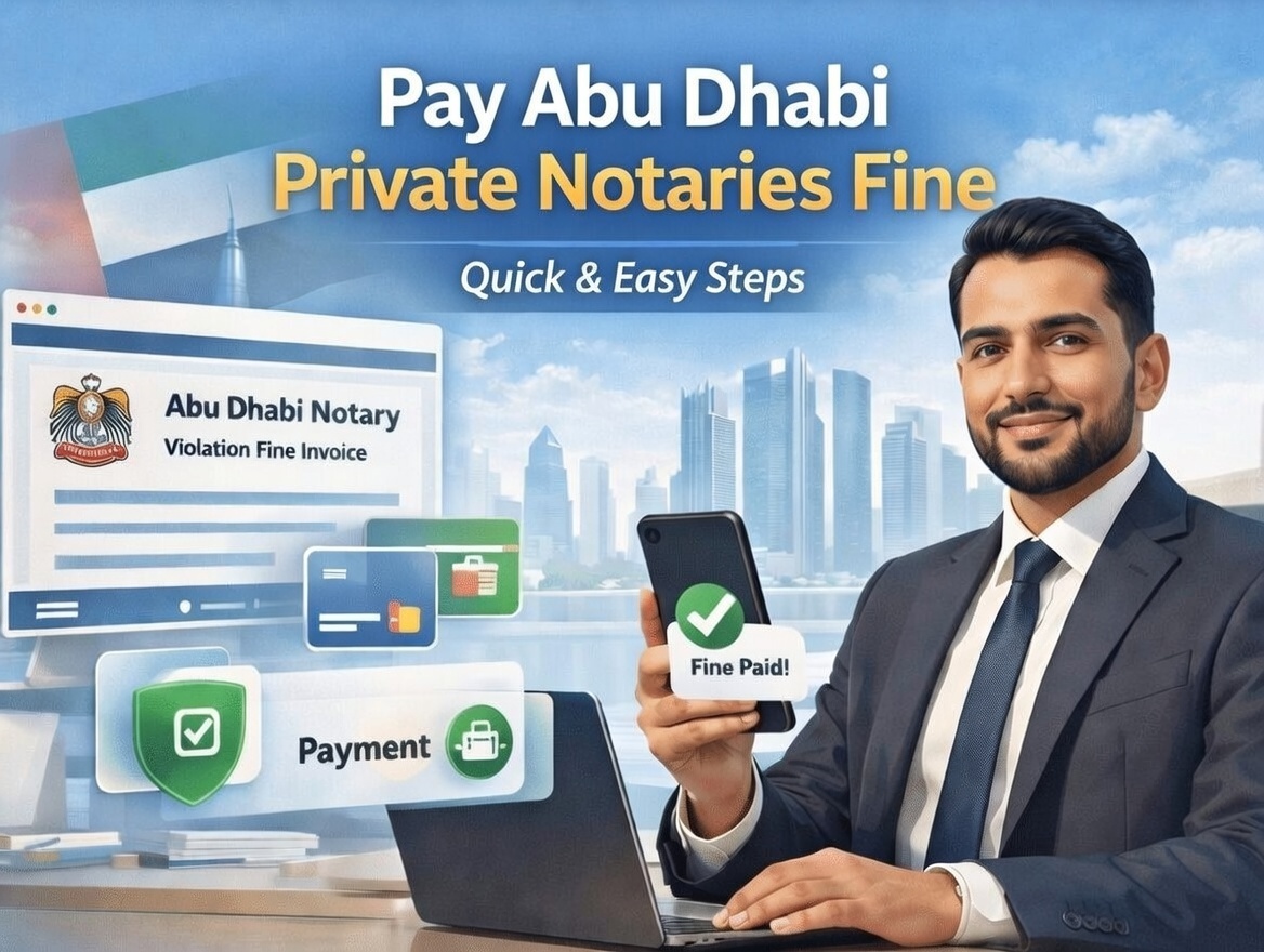 abu dhabi private notaries fine​