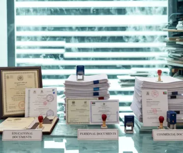 What are Divisions of Documents that can be attested by MOFA in Duba