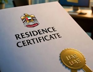 Residence certificate